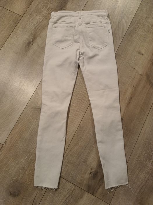Spodnie rurki z rozdarciami y2k vintage r S