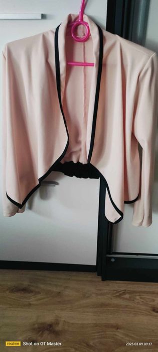Narzutka marynarka róż pastelowy