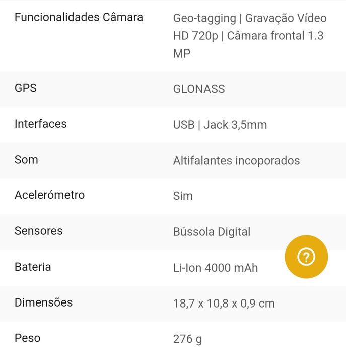 Tablet Samsung Galaxy Tab 4