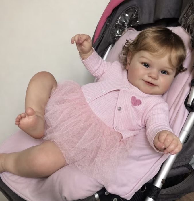 Велика лялька Reborn Baby Dolls Girl Maddie силікон вініл кукла пупс