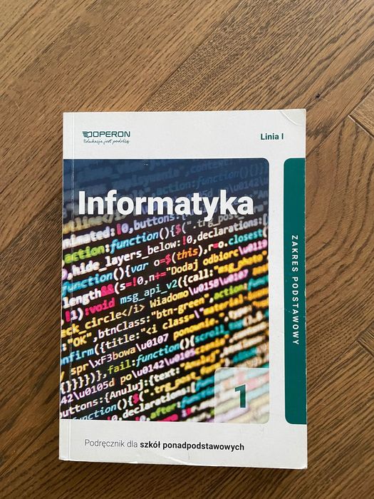Informatyka 1 , linia 1, operon