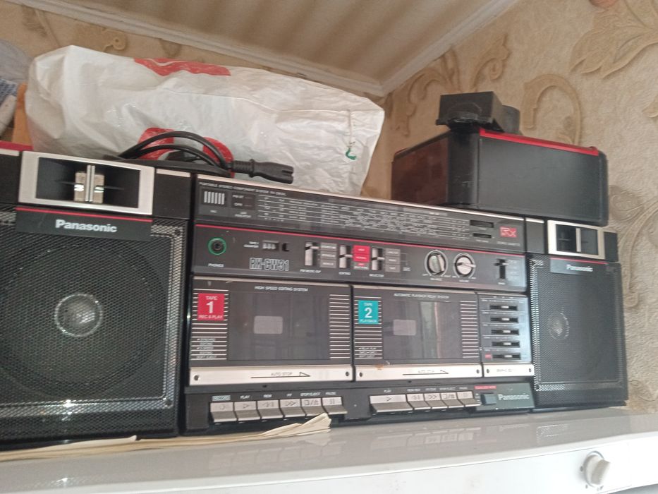 Магнитофон 80 годов рабочий страна производитель Япония