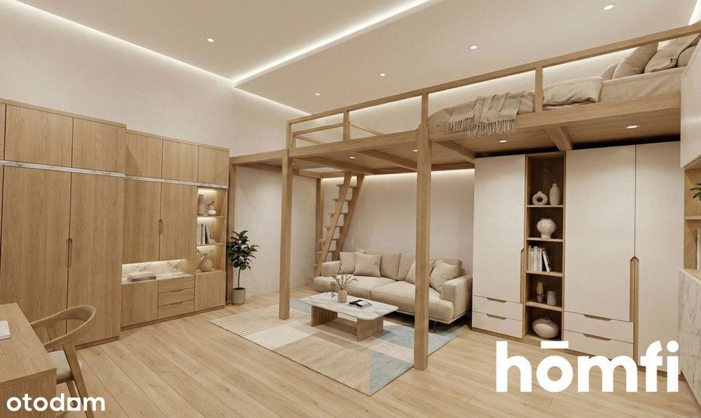 43,43 m² | Bałuty | Możliwość dodatkowych 31 m² - Więcej