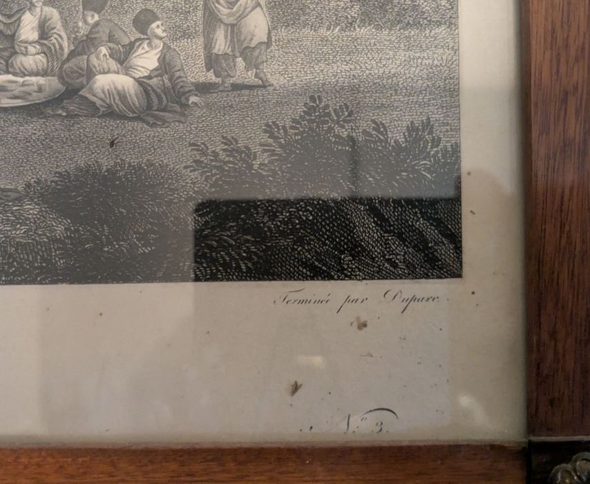 Melling STAMBUŁ 1819 | Wyspy Książęce | Wielka Rama 88x54 cm