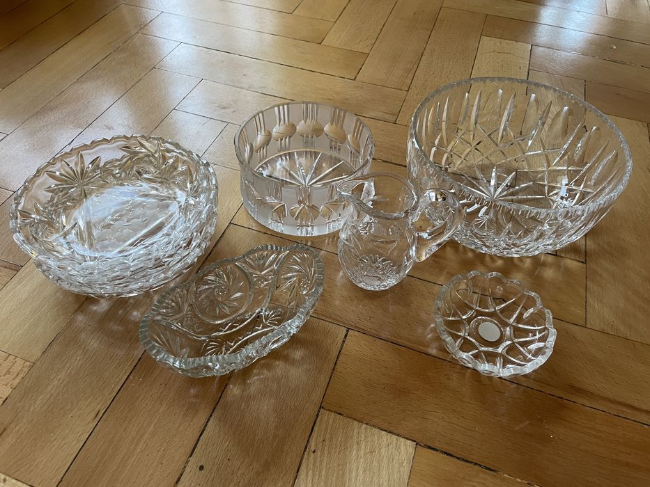 Unikatowa kolekcja kryształowego szkła