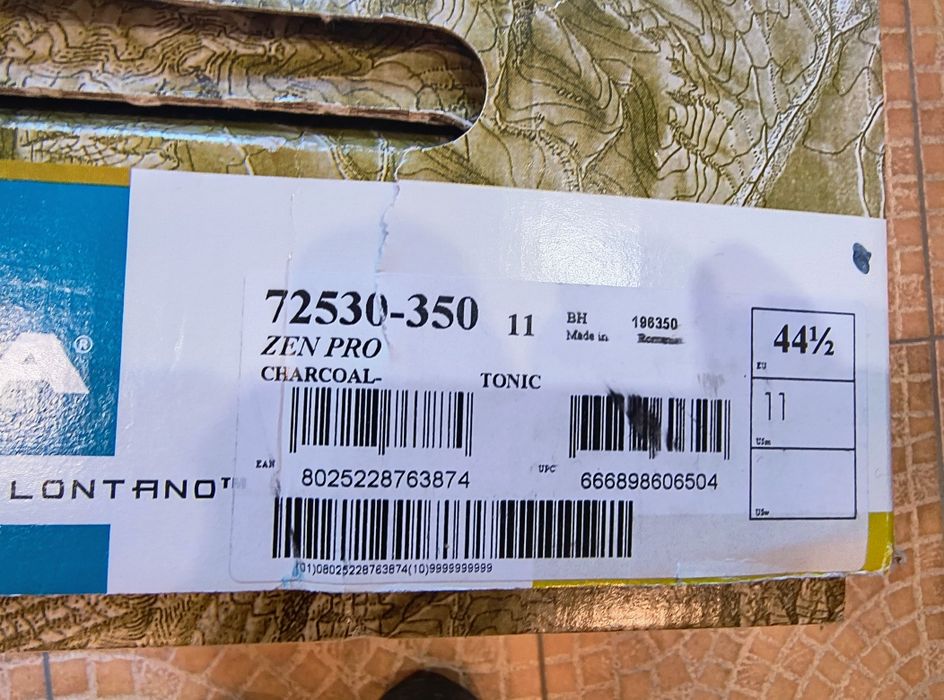 Buty podejściowe Scarpa Zen Pro Charocal rozm.44