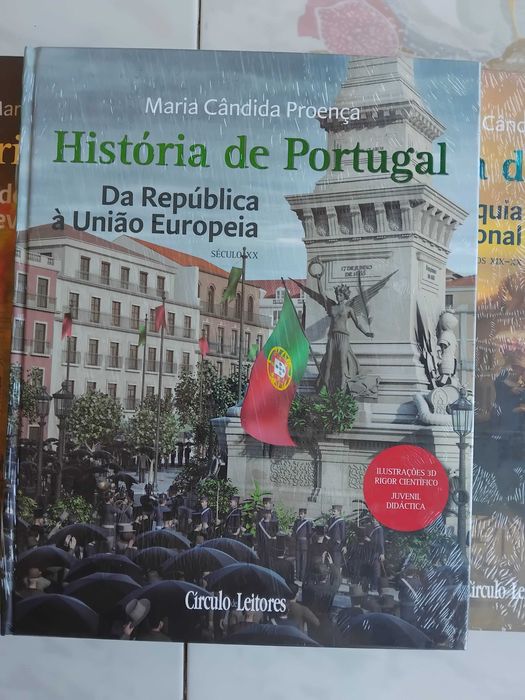 7 LIVROS DE HISTÓRIA - HISTÓRIA DE PORTUGAL POR MARIA CÂNDIDA PROENÇA