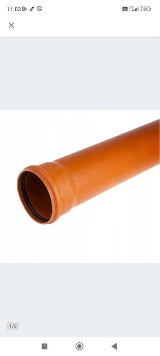 Rura PCV 160 x 2000 x 4 zewnętrzna