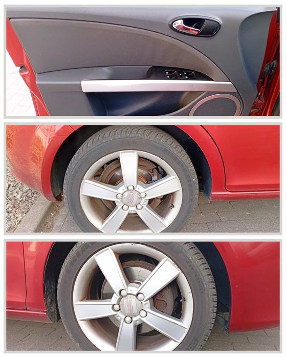 Seat Leon z Ładnym Kolorem 8x Airbag AluFelgi 17 Klimatronik