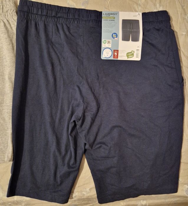 Calções de treino de banho ou turismo novos por estrear algodão. 
Fabr