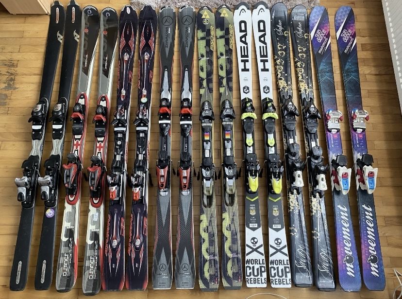 Narty od 150 cm do 180 cm