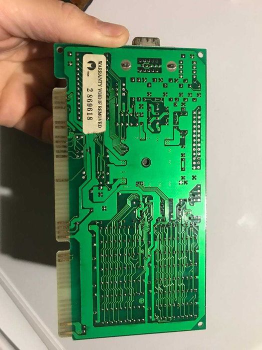 Вінтажна відеокарта Octek AVGA-20 Cirrus Logic CL-GD5420-75QC-C ISA
