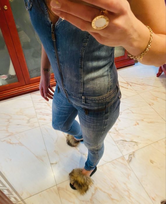 Kombinezon jeansowy Guess S