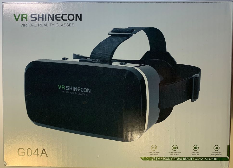 Okulary VR Shinecon G04A + Bluetooth pilot