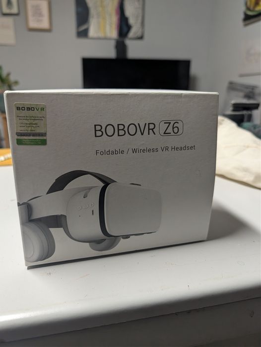 BOBO VR Z6 | Óculos Realidade Virtual VR para Smartphone | Com Caixa