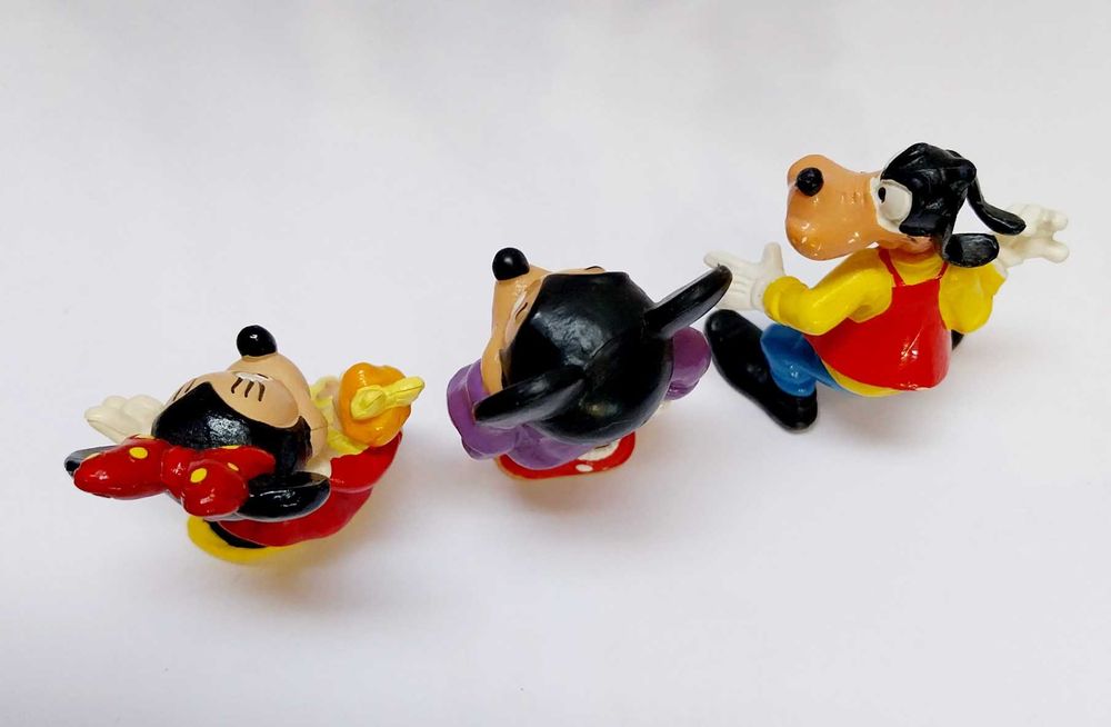 Minnie, Mickey e Pateta, bonecos Disney da Bully