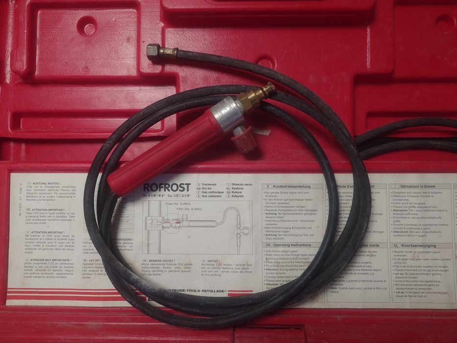 Zamrażarka do rur Rothenberger