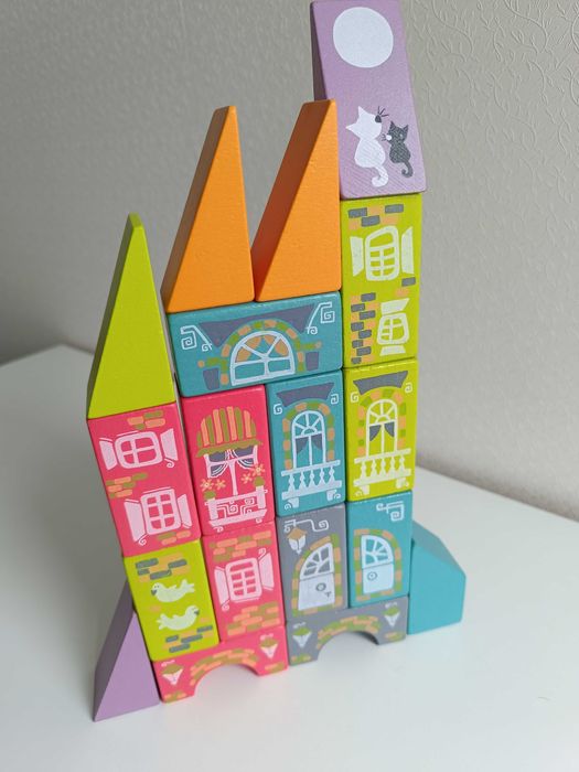 Дерев'яний конструктор Казкове місто від Cubika