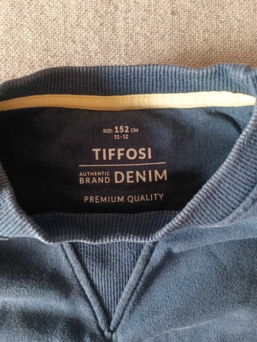 Sweat Tiffosi de rapaz, tamanho 11 – 12 anos, 152cm