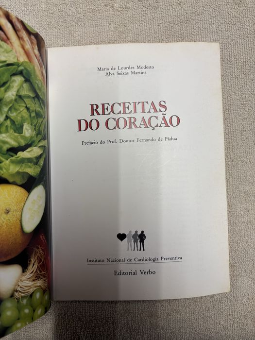 Livro “Receitas do Coração”