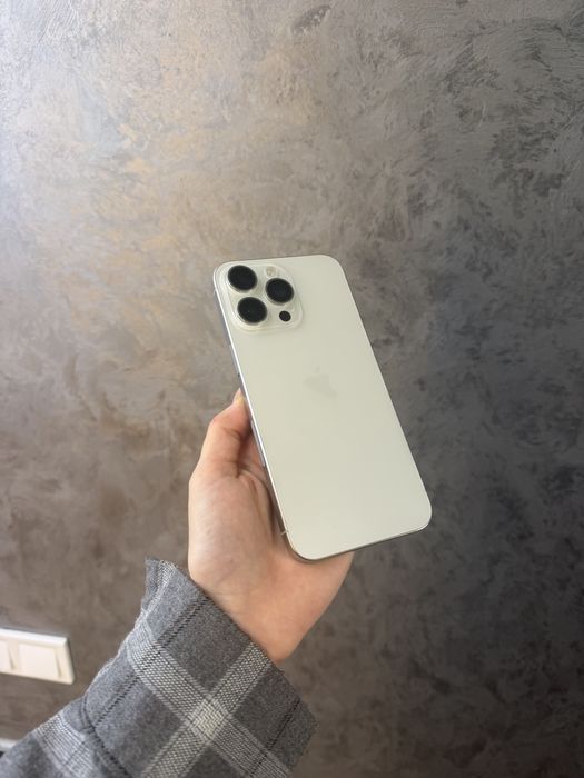 Used IPHONE 15 Pro Max 1tb White Titanium Neverlock Дорошенка,28 IGrand