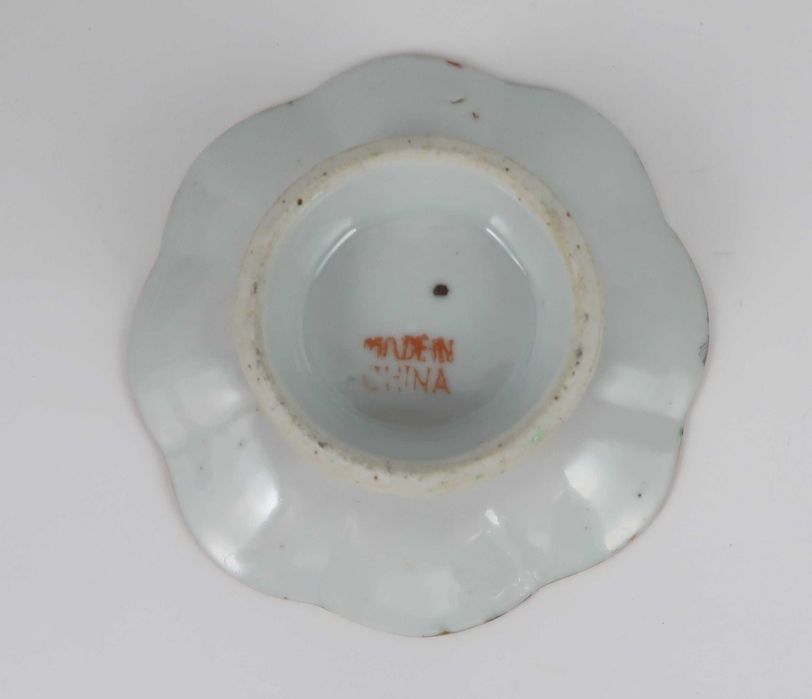 4 Peças antigas porcelana da China Galos