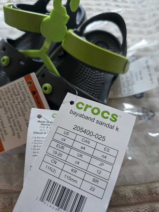 Sandały crocs c4 19-20 nowe