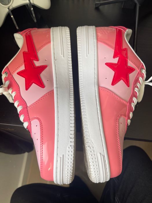 BAPE STA Low Pink Camo Combo – Como Novas – Usadas 1 Vez