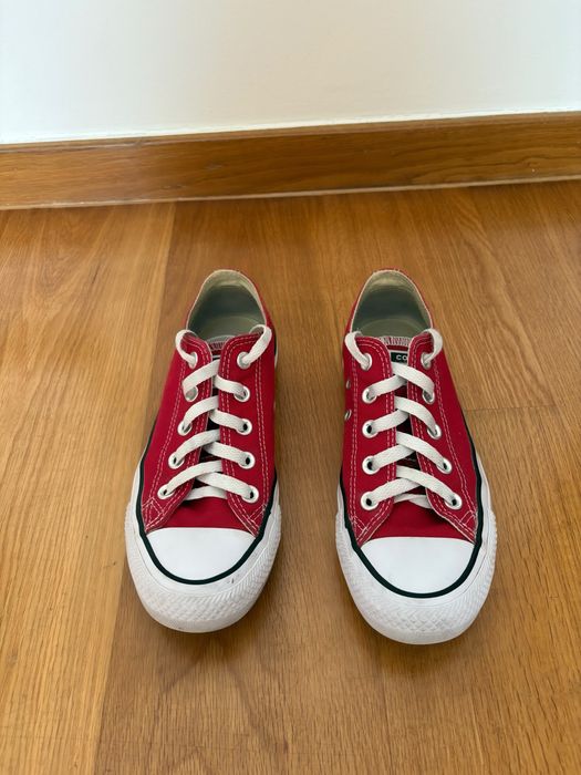 Ténis All star vermelhos/ encarnados converse em muito bom estado
