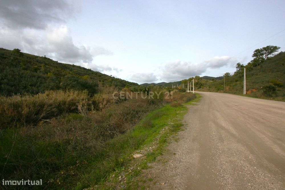 Amplo terreno rústico com sobreiros maduros em Vale Fontes de Baixo, S