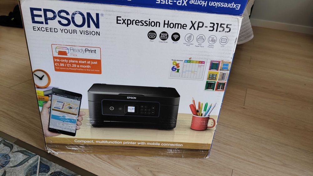 Drukarka Epson XP3155 oryginalne tusze w zestawie