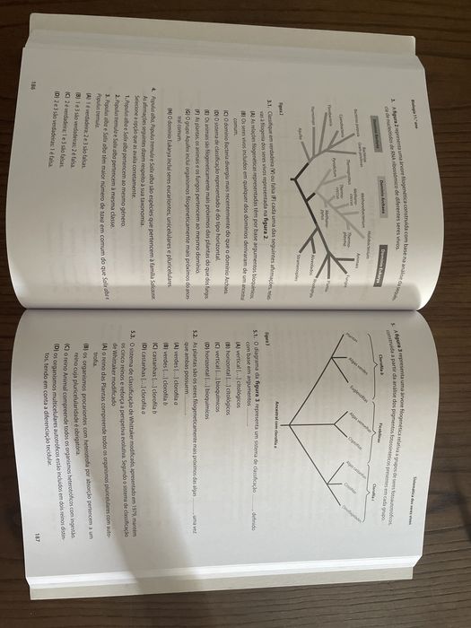 Livro de exercícios de exame - Biologia