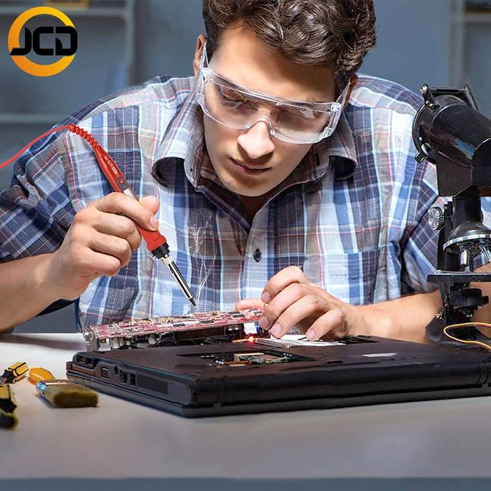 Паяльник JCD 908S 80W 220V з регулюванням температури