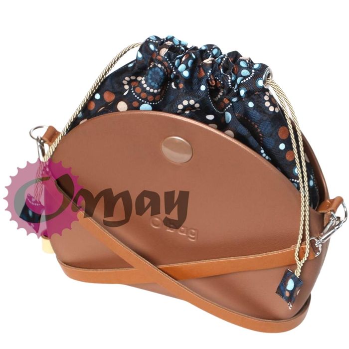 Piaskowy organizer do OBAG MOON LIGHT worek chocomay 2 kieszenie OMAY