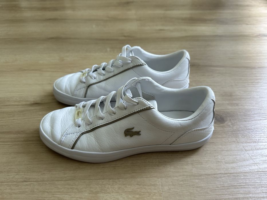 Sneakersy Lacoste Lerond niskie Biały Rozmiar 39