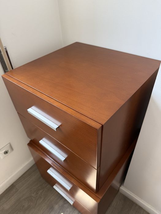 Quarto Completo Em Cerejeira Maciça