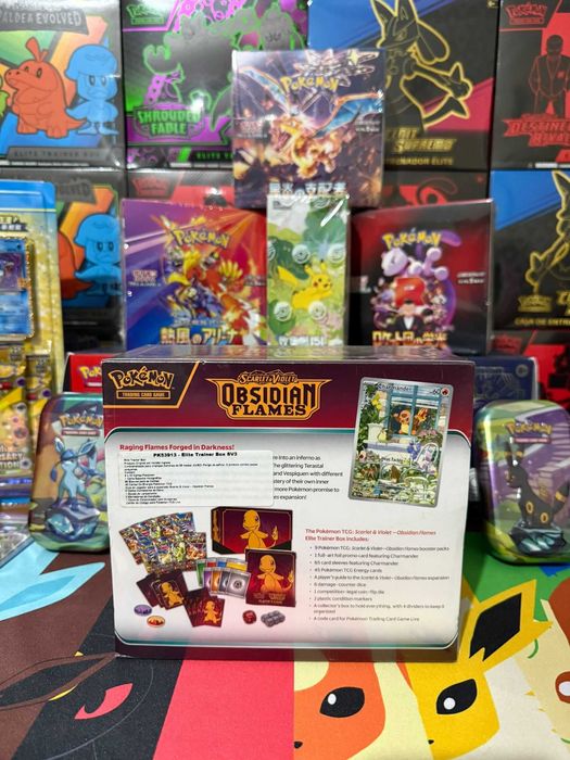 Pokemon Obsidian Flame Elite Trainer Box (IN)