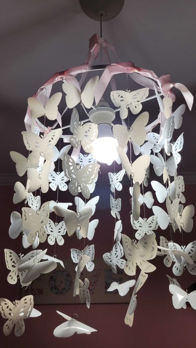 Candeeiro de teto - Borboletas