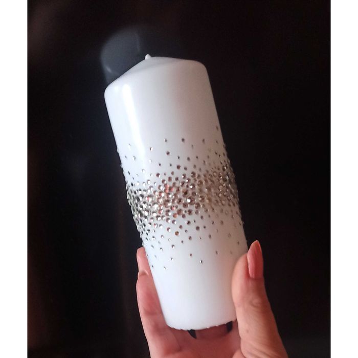 Розкішні весільні свічки, сімейне вогнище, весільні аксесуари. Пишіть