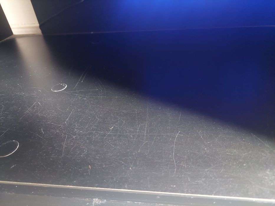 Móvel sala c/ leds preto