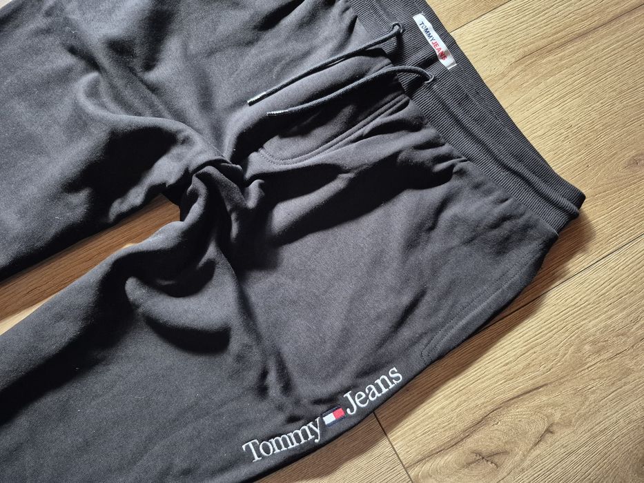 Spodnie Deep Męskie Tommy Hilfiger L Czarne