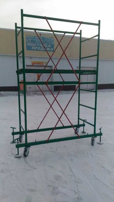Будівельне риштування на колесах. Вышка Тура. БЕЗКОШТОВНА ДОСТАВКА!