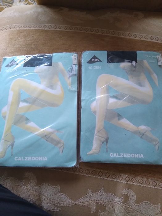 Rajstopy XL Kolor grigio 2 pary Calzedonia