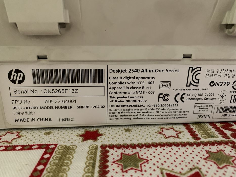 Impressora multifuncional HP Deskjet