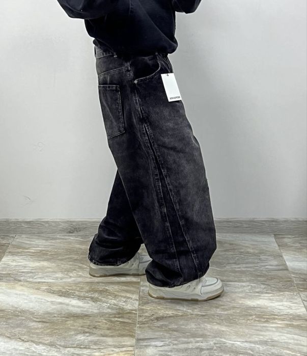 Нові широкі штани вельветові BAGGY rap fade pants широкие джинсы Jaded