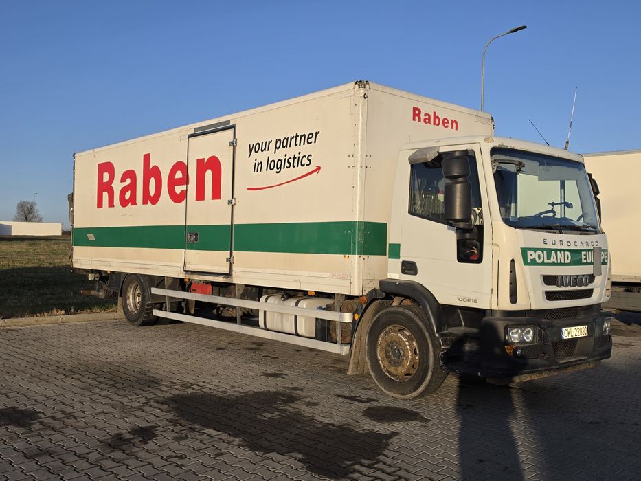 Iveco Eurocargo 180E25, kontener, winda