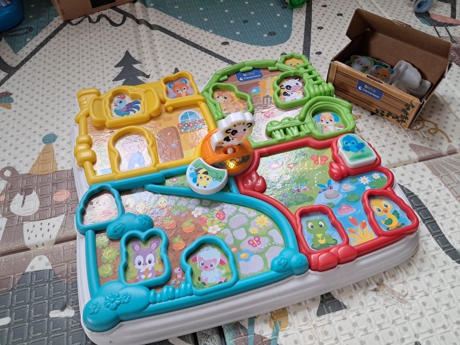 Clementoni Baby Interaktywna Farma Sorter dźwięki