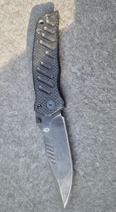Nóż składany Gerber Ripstop I Fine Edge / Czarny Titan Coated / EDC