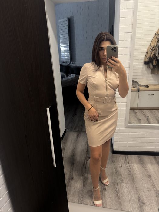 Плаття з кожзама