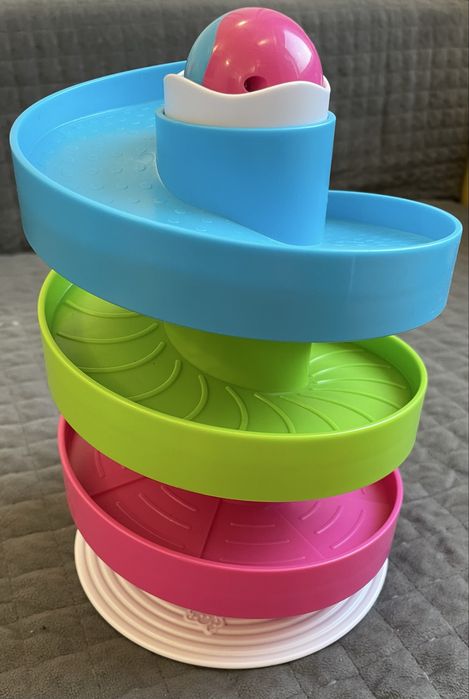 Розвивальна іграшка Fat Brain Toys Wobble Run Трек-балансир для кульок